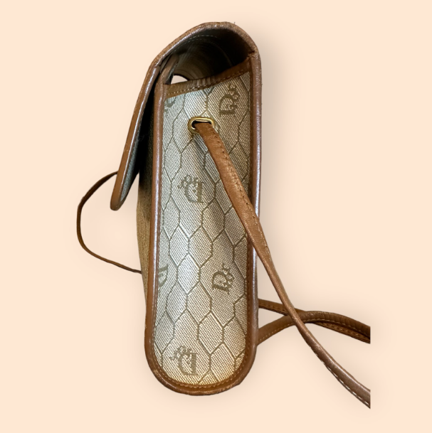 Vintage Dior Honeycomb Crossbody Bag