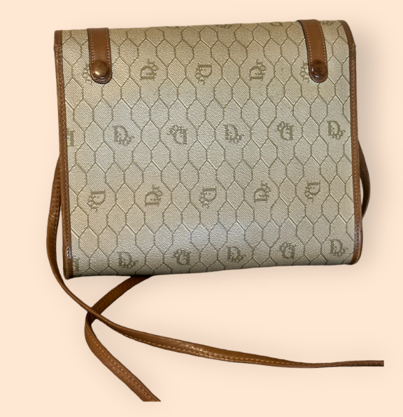 Vintage Dior Honeycomb Crossbody Bag