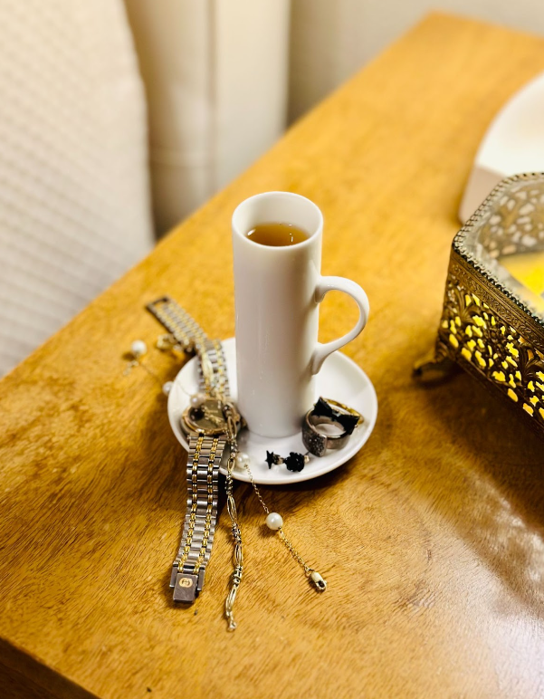 Vintage LaGardo Tackett Schmid MCM White Porcelain Demitasse Espresso Cups and Saucers - 6 sets
