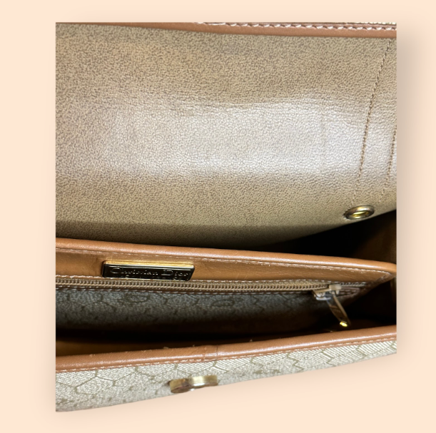 Vintage Dior Honeycomb Crossbody Bag