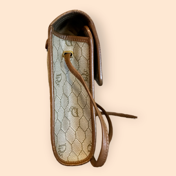 Vintage Dior Honeycomb Crossbody Bag