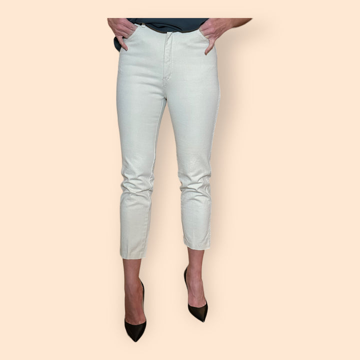 Vintage Gloria Vanderbilt Off-White Jean