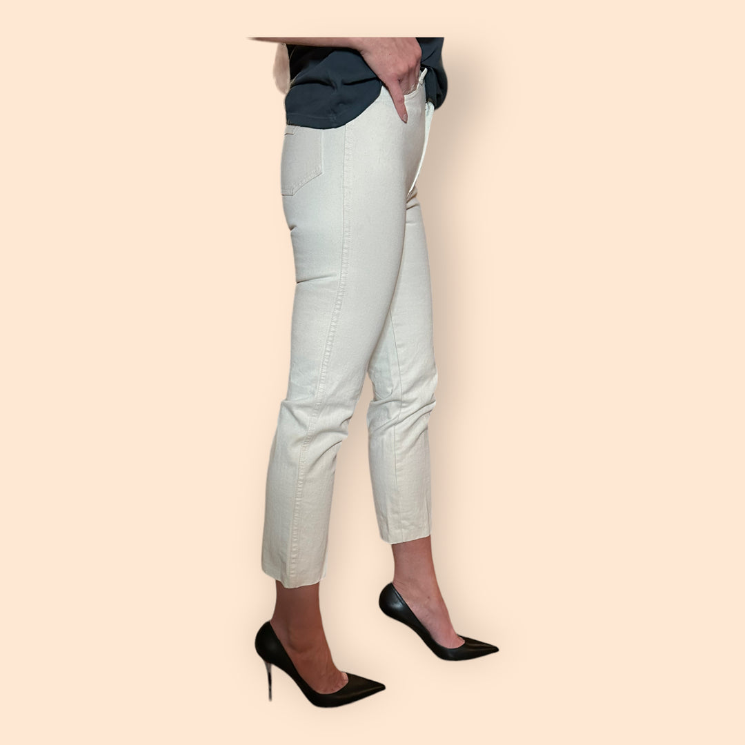 Vintage Gloria Vanderbilt Off-White Jean