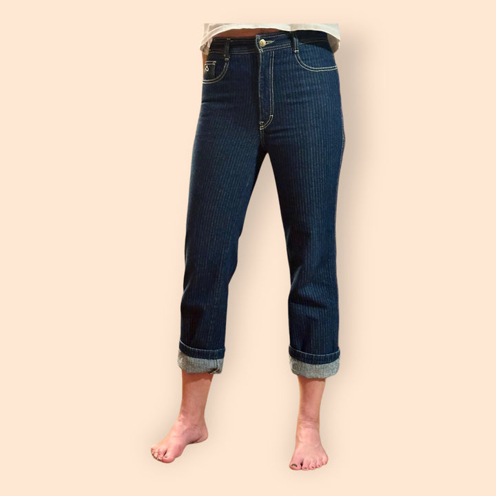 Vintage Pinstriped Jordache Jeans