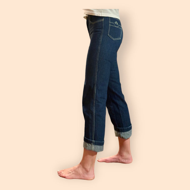 Vintage Pinstriped Jordache Jeans