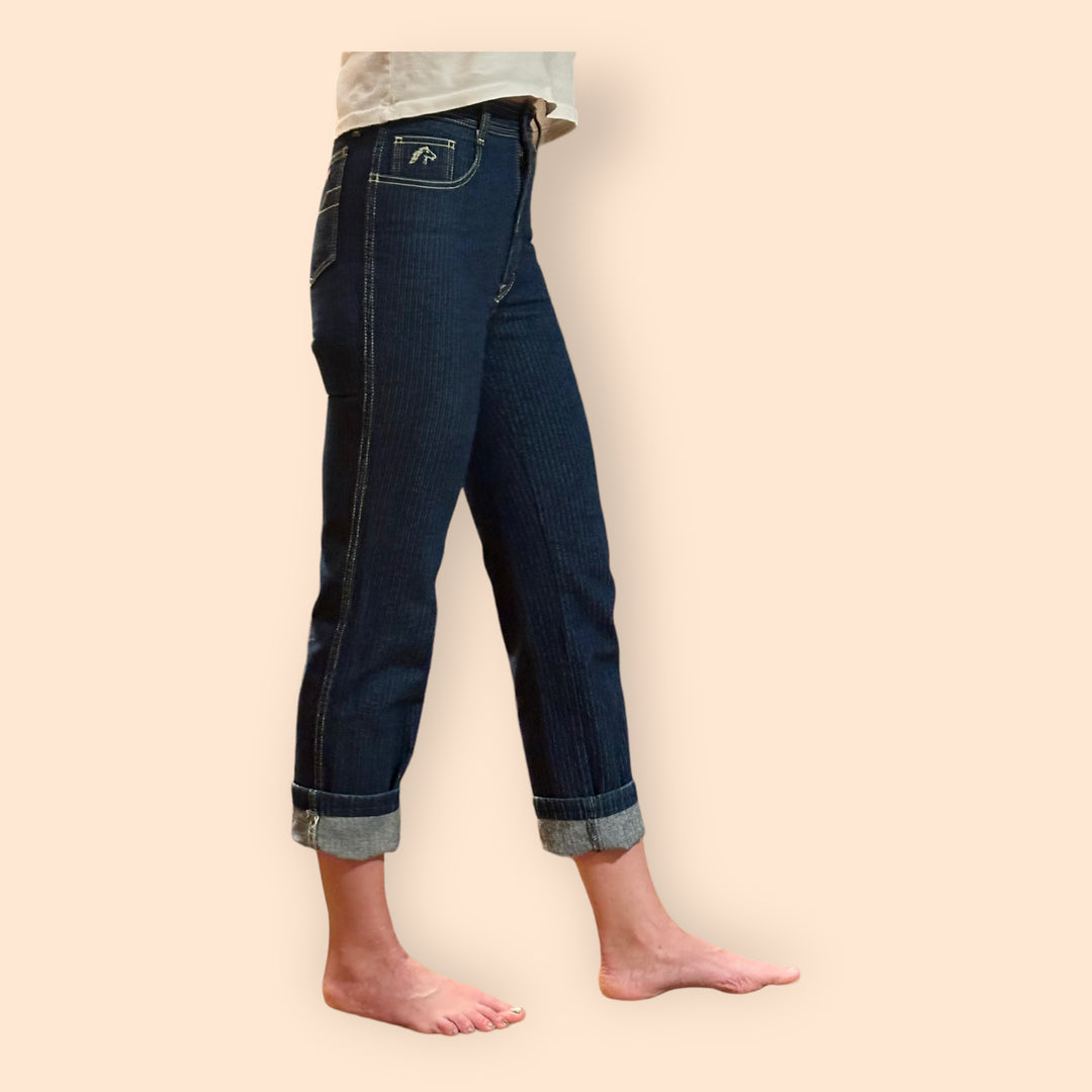 Vintage Pinstriped Jordache Jeans